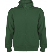 Montblanc bluza unisex z kapturem z suwakiem na całej długości 280 g/m², 3xl, zielony