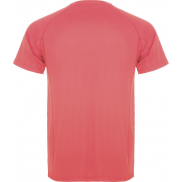 Montecarlo sportowa koszulka męska z krótkim rękawem 150 g/m², xl, czerwony