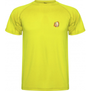 Montecarlo sportowa koszulka dziecięca z krótkim rękawem 150 g/m², 4, żółty