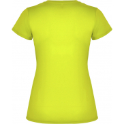 Montecarlo sportowa koszulka damska z krótkim rękawem 150 g/m², l, żółty