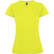 Montecarlo sportowa koszulka damska z krótkim rękawem 150 g/m², 2xl, żółty