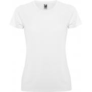 Montecarlo sportowa koszulka damska z krótkim rękawem 150 g/m², 2xl, biały