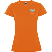 Montecarlo sportowa koszulka damska z krótkim rękawem 150 g/m², xl, pomarańczowy