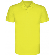 Monzha sportowa koszulka męska polo z krótkim rękawem 150 g/m², l, żółty