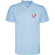 Monzha sportowa koszulka męska polo z krótkim rękawem 150 g/m², 3xl, niebieski
