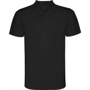 Monzha sportowa koszulka męska polo z krótkim rękawem 150 g/m², xl, czarny