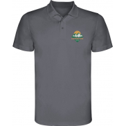 Monzha sportowa koszulka męska polo z krótkim rękawem 150 g/m², xl, szary