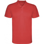 Monzha sportowa koszulka męska polo z krótkim rękawem 150 g/m², s, czerwony