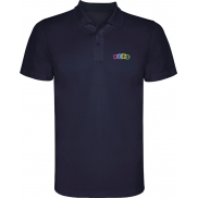 Monzha sportowa koszulka dziecięca polo z krótkim rękawem 150 g/m², 12, niebieski
