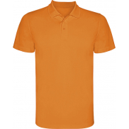 Monzha sportowa koszulka dziecięca polo z krótkim rękawem 150 g/m², 8, pomarańczowy