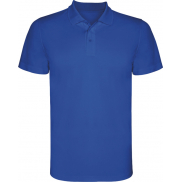Monzha sportowa koszulka dziecięca polo z krótkim rękawem 150 g/m², 4, niebieski