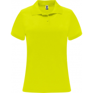 Monzha sportowa koszulka damska polo z krótkim rękawem 150 g/m², l, żółty