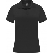 Monzha sportowa koszulka damska polo z krótkim rękawem 150 g/m², 2xl, czarny