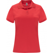 Monzha sportowa koszulka damska polo z krótkim rękawem 150 g/m², s, czerwony