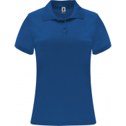 Monzha sportowa koszulka damska polo z krótkim rękawem 150 g/m², l, niebieski
