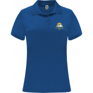 Monzha sportowa koszulka damska polo z krótkim rękawem 150 g/m², 2xl, niebieski