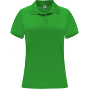 Monzha sportowa koszulka damska polo z krótkim rękawem 150 g/m², m, zielony