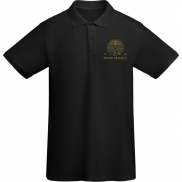 Prince koszulka polo z krótkim rękawem 210 g/m², xl, czarny