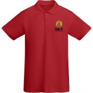 Prince koszulka polo z krótkim rękawem 210 g/m², l, czerwony