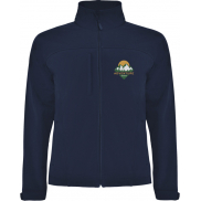 Rudolph kurtka unisex typu softshell, m, niebieski