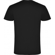 Samoyedo koszulka męska z krótkim rękawem i dekoltem w serek 155 g/m², 2xl, czarny