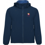 Siberia kurtka unisex typu softshell, m, niebieski