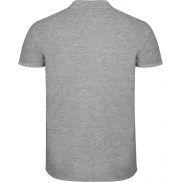 Star koszulka męska polo z krótkim rękawem 200 g/m², m, szary