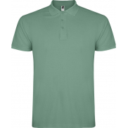 Star koszulka męska polo z krótkim rękawem 200 g/m², m, zielony