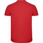 Star koszulka męska polo z krótkim rękawem 200 g/m², 2xl, czerwony