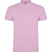 Star koszulka męska polo z krótkim rękawem 200 g/m², l, różowy