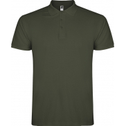 Star koszulka męska polo z krótkim rękawem 200 g/m², 3xl, zielony