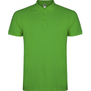 Star koszulka męska polo z krótkim rękawem 200 g/m², 3xl, zielony