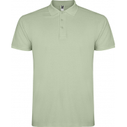 Star koszulka męska polo z krótkim rękawem 200 g/m², m, zielony