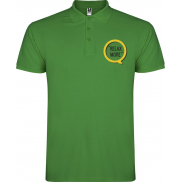 Star koszulka męska polo z krótkim rękawem 200 g/m², 3xl, zielony
