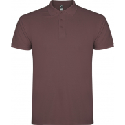 Star koszulka męska polo z krótkim rękawem 200 g/m², xs, czerwony