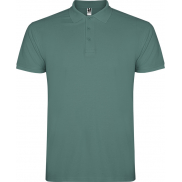 Star koszulka męska polo z krótkim rękawem 200 g/m², xl, niebieski