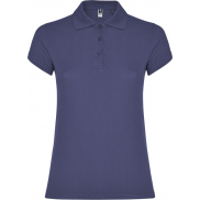 Star koszulka damska polo z krótkim rękawem 200 g/m², 2xl, niebieski