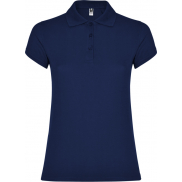 Star koszulka damska polo z krótkim rękawem 200 g/m², l, niebieski