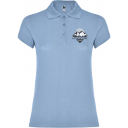 Star koszulka damska polo z krótkim rękawem 200 g/m², 3xl, niebieski