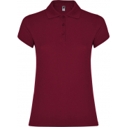 Star koszulka damska polo z krótkim rękawem 200 g/m², s, fioletowy