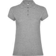 Star koszulka damska polo z krótkim rękawem 200 g/m², 3xl, szary