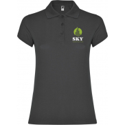 Star koszulka damska polo z krótkim rękawem 200 g/m², xl, szary