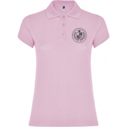 Star koszulka damska polo z krótkim rękawem 200 g/m², l, różowy