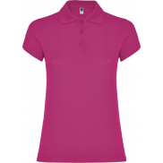 Star koszulka damska polo z krótkim rękawem 200 g/m², xl, różowy
