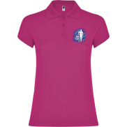 Star koszulka damska polo z krótkim rękawem 200 g/m², 2xl, różowy