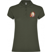 Star koszulka damska polo z krótkim rękawem 200 g/m², l, zielony
