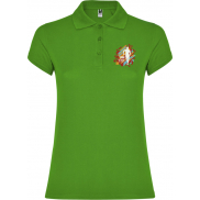 Star koszulka damska polo z krótkim rękawem 200 g/m², m, zielony