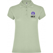 Star koszulka damska polo z krótkim rękawem 200 g/m², xl, zielony