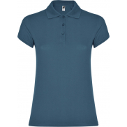 Star koszulka damska polo z krótkim rękawem 200 g/m², 2xl, niebieski