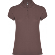 Star koszulka damska polo z krótkim rękawem 200 g/m², l, czerwony